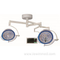 Double dome round OT lamp with camera system